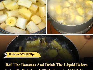 Boil The Bananas And Drink The Liquid Before Going To Bed, You Will Be Surprised With Your Sleep!