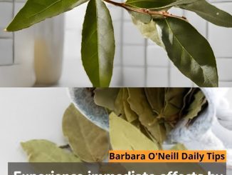 Experience immediate effects by placing a bay leaf in your shower