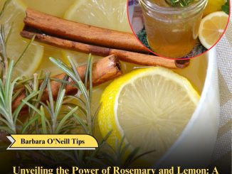 Unveiling the Power of Rosemary and Lemon: A Potent Weight Loss Elixir