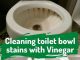 How To Clean Toilet Bowl Stains