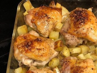 potatoes and chicken