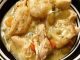 CROCKPOT CHICKEN AND DUMPLINGS