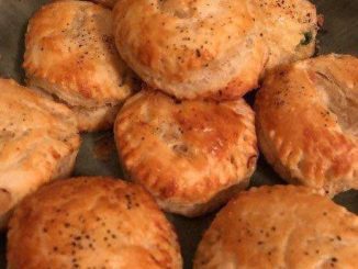 Chicken Pot Pie Biscuits