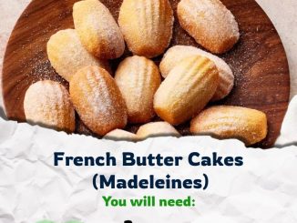 French Butter Cakes (Madeleines) Recipe