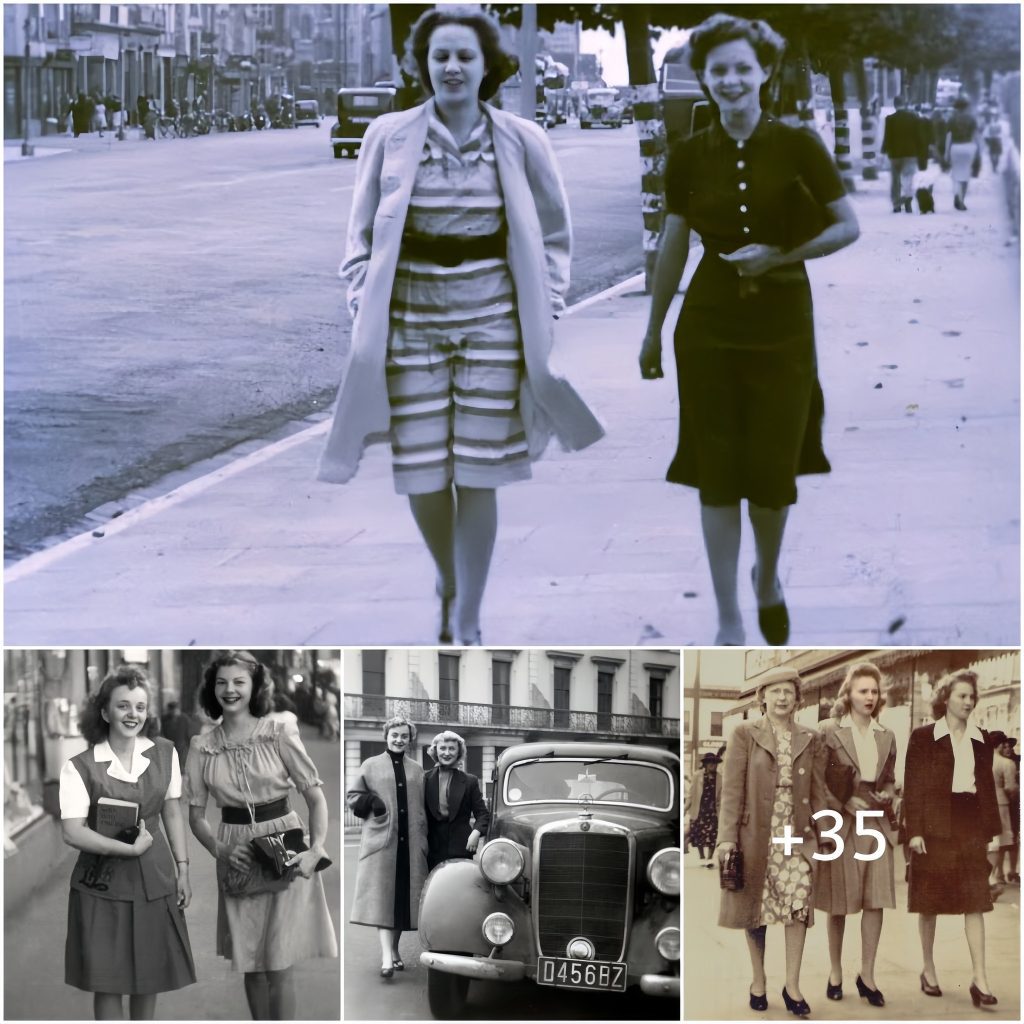 Step Back In Time And Feel The Pulse Of The 1940s Street Fashion